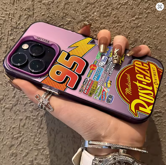Lightning McQueen 95 Cars - Rose