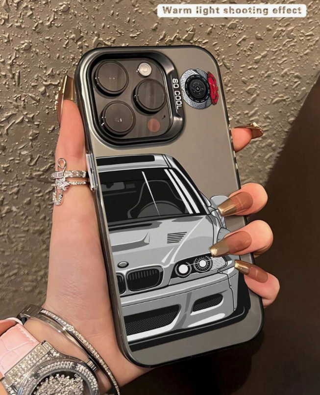 Grey BMW
